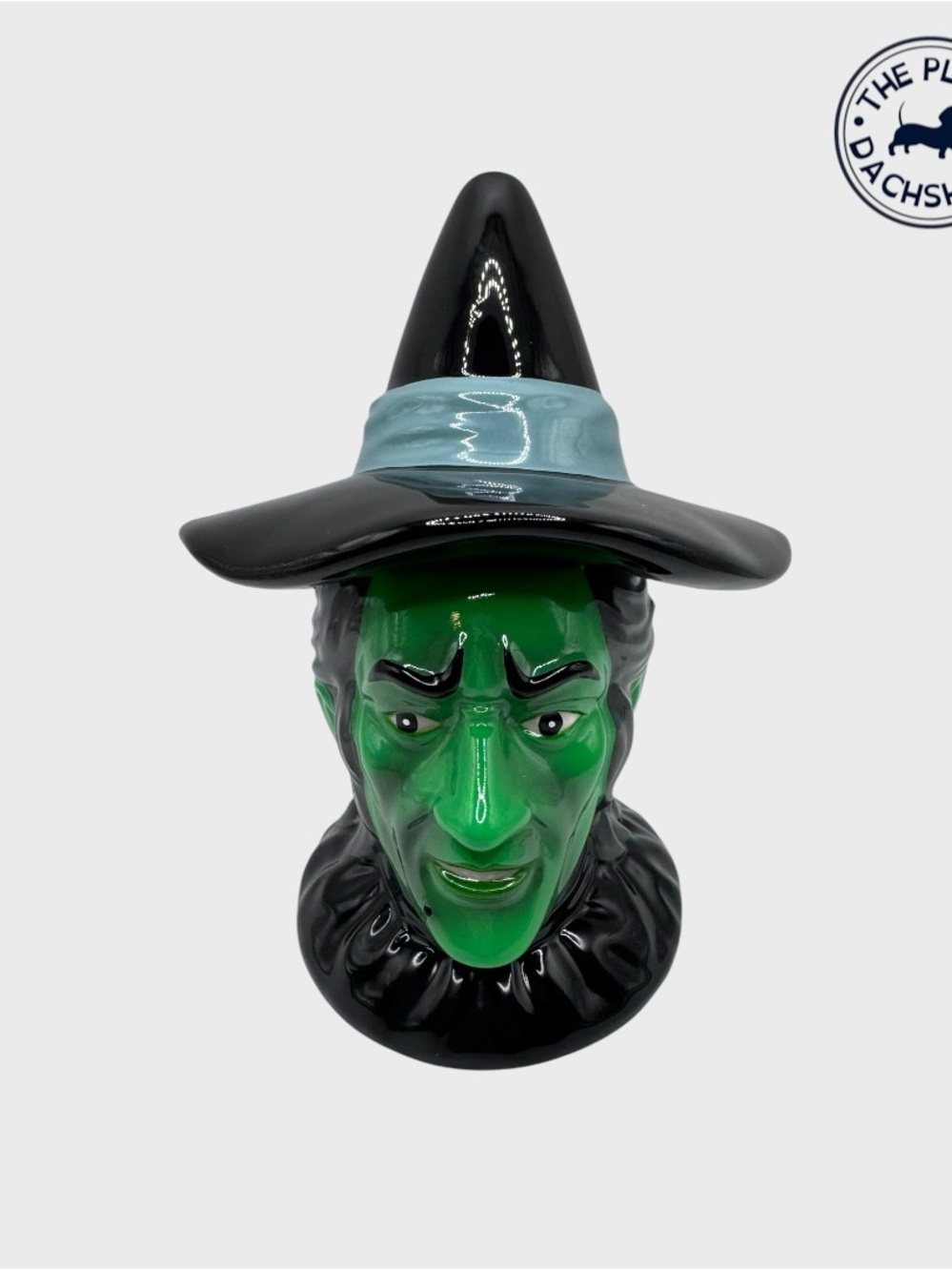 Vintage Evil Green Witch Shaker Set